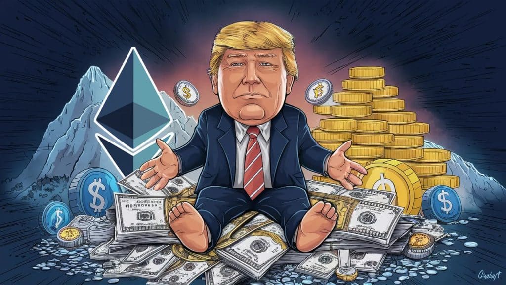 InfoCryptofr Le portefeuille crypto de Trump dépasse les 10 millions $