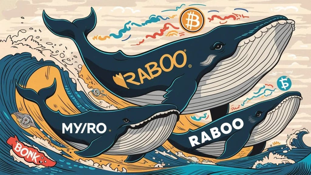 InfoCryptofr Les baleines de Bonk et Myro encaissent gros alors que Raboo rejoint le boom