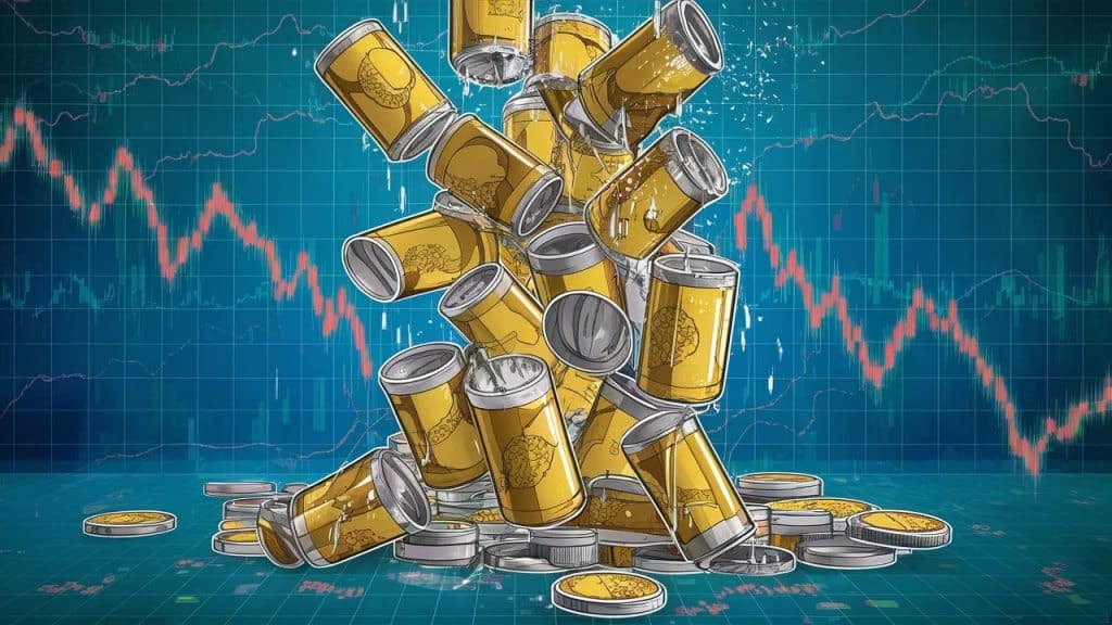 InfoCryptofr Beercoin BEER en chute libre les raisons du plongeon