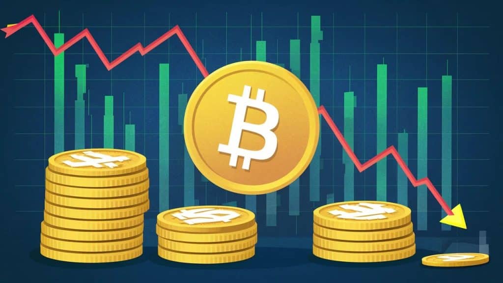 InfoCryptofr Bitcoin sous les 65K dollars le marché crypto à la baisse