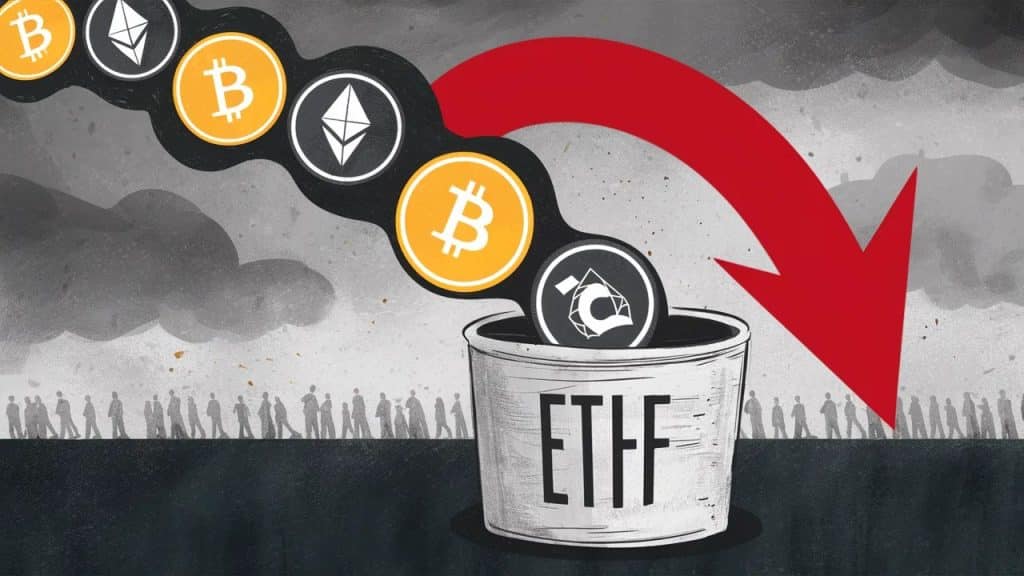 InfoCryptofr Fonds Bitcoin ETF Les sorties se poursuivent passant sous 15 Mds$