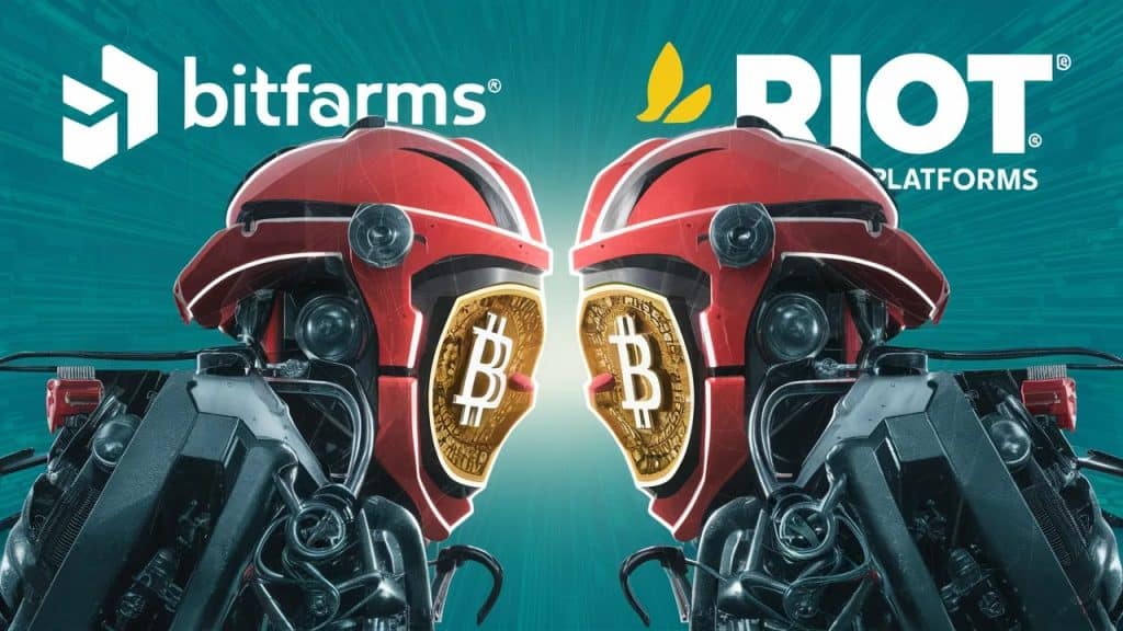 InfoCryptofr Guerre Crypto Bitfarms Rejette lOffre de Rachat de Riot Platforms