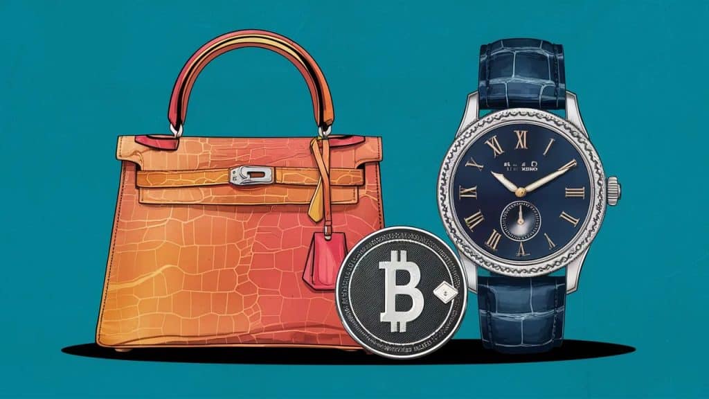 InfoCryptofr Les memecoins montres et sacs de luxe du futur