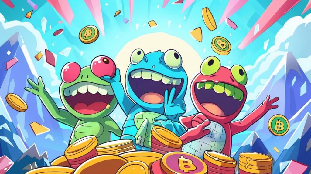 InfoCryptofr Pepe Minu et Bonk regagnent du terrain après un ralentissement des memecoins