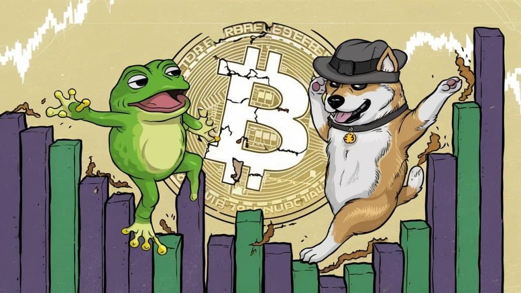 InfoCryptofr Rebond des memecoins PEPE +12 et WIF +16 en 24h