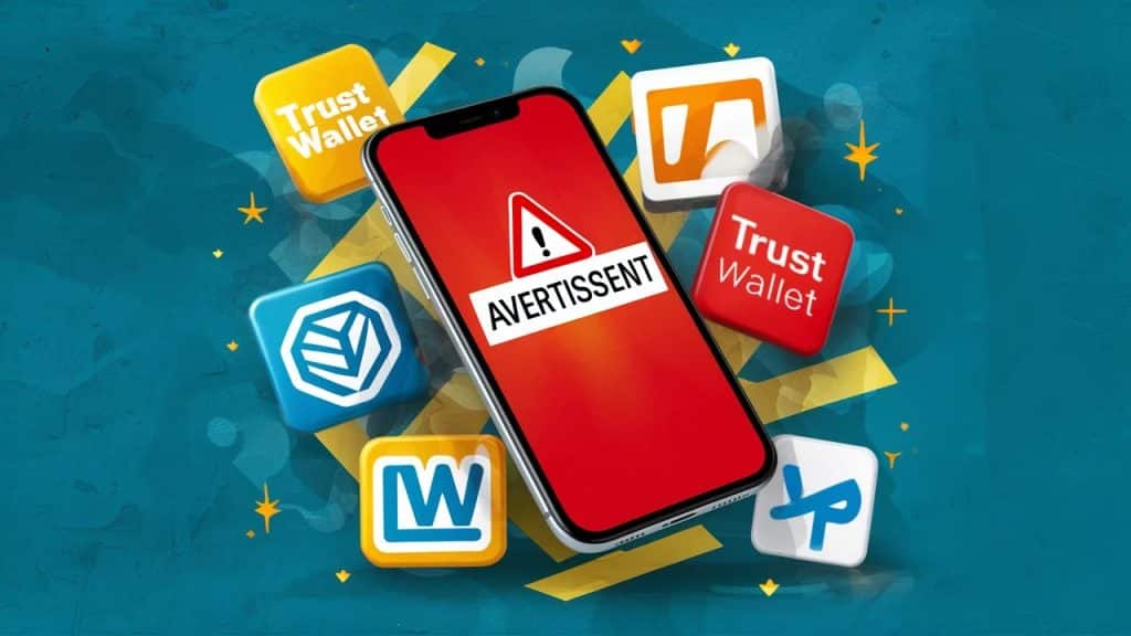 InfoCryptofr Trust Wallet alerte sur des applications malveillantes