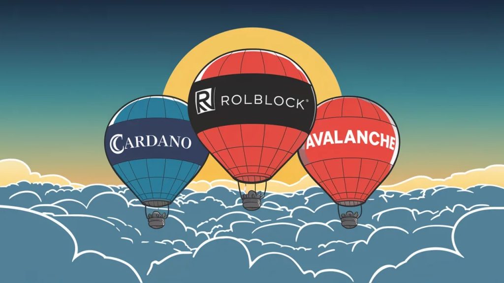 InfoCryptofr Altcoins Cardano Rollblock et Avalanche prévus pour grimper en 2024