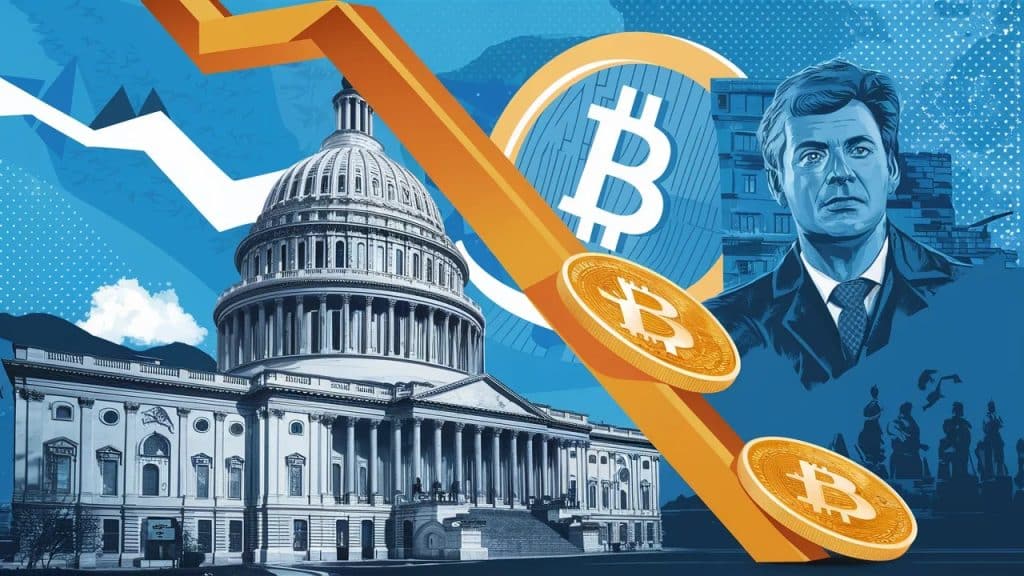 InfoCryptofr Bitcoin chute face aux inquiétudes sur les ETF et la politique US