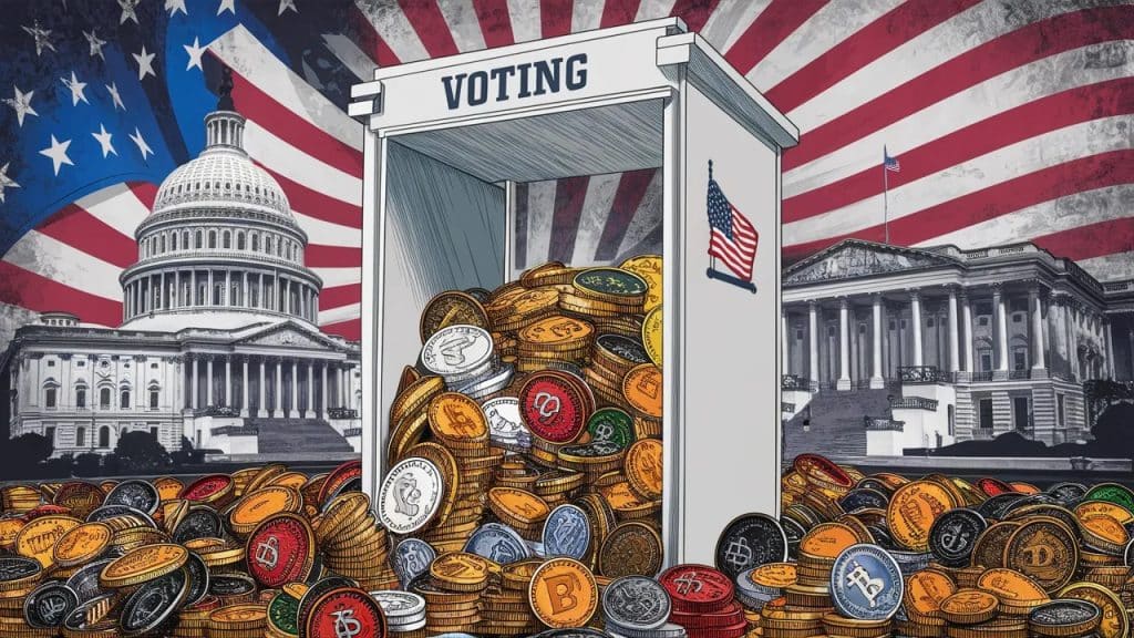 InfoCryptofr La Crypto monnaie au Cœur des Élections Présidentielles Américaines