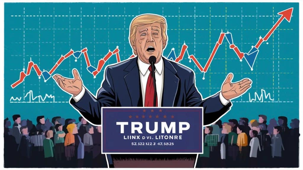 InfoCryptofr Le débat Trump booste DOT LINK et les tokens DeFi