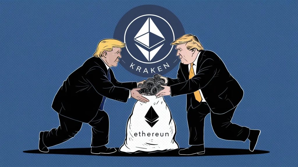 InfoCryptofr Le Fondateur de Kraken Fait un Don d1 Million dETH à Trump