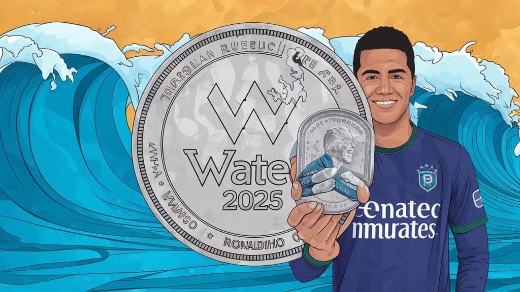 InfoCryptofr Le memecoin WATER retrace suite à la promo de Ronaldinho