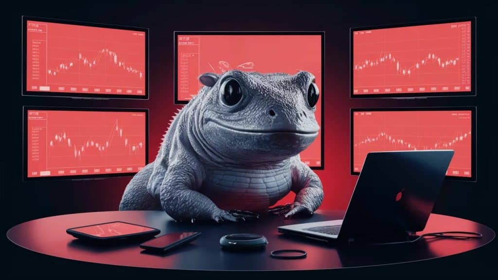 InfoCryptofr Pepe le memecoin en difficulté mais aux investisseurs optimistes