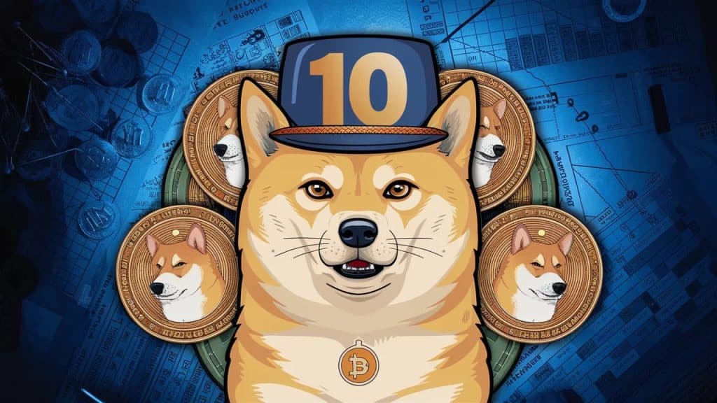 InfoCryptofr Un nouveau mème coin célèbre les 10 ans de Dogecoin