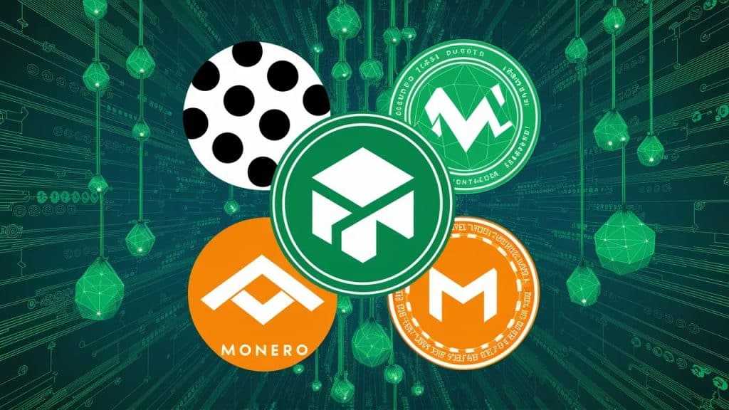 InfoCryptofr Le Point sur le Marché des Cryptos Polkadot Polygon et Monero en Hausse