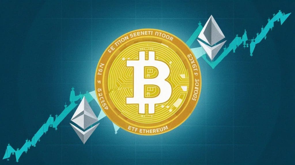 InfoCryptofr Les ETF Bitcoin et Ethereum enregistrent des sorties simultanées