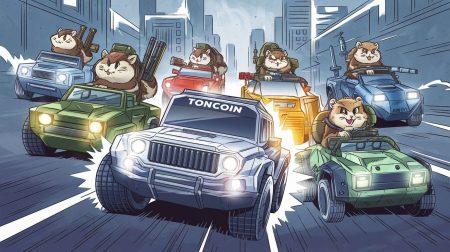 InfoCryptofr Le Toncoin à lécart du rallye crypto avant lairdrop Hamster Kombat