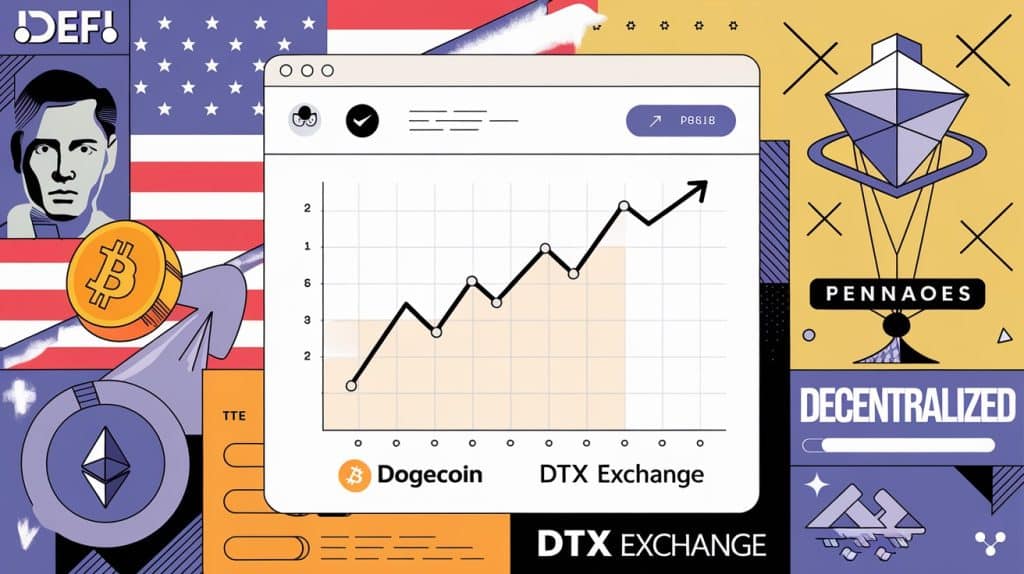 InfoCryptofr Dogecoin face à la menace DeFi DTX Exchange à la conquête du marché