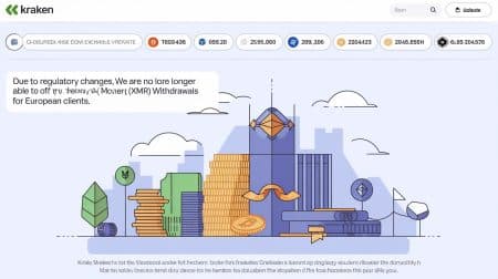 InfoCryptofr Kraken Délistera Monero pour les Clients Européens