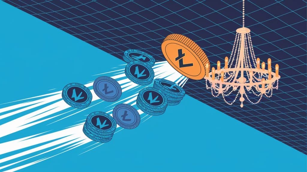 InfoCryptofr Litecoin bondit avec la proposition dETF puis se heurte à une résistance technique