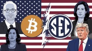 InfoCryptofr Régulation Crypto Kamala Harris Prête à Remplacer Gary Gensler à la SEC