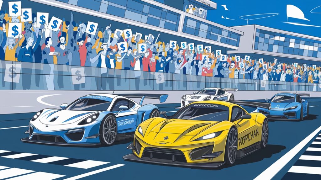 InfoCryptofr   Cardano Dogecoin et PropiChain  La Course aux Millionnaires