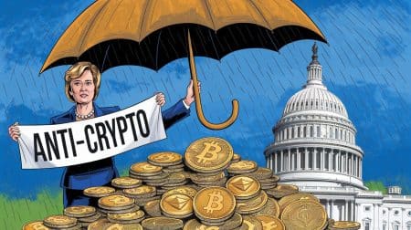 InfoCryptofr Élisabeth Warren Sénatrice Anti Crypto Réélue Malgré le Raz de Marée Républicain