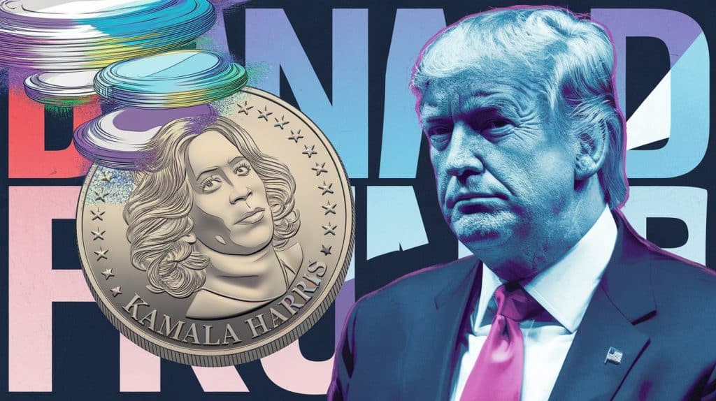 InfoCryptofr Kamala Harris Parodie Coin Chute de 93 Suite à lÉlection de Trump