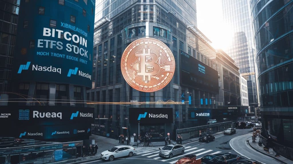 InfoCryptofr Le Nasdaq introduit les options sur ETF Bitcoin Un afflux dinstitutionnels attendu