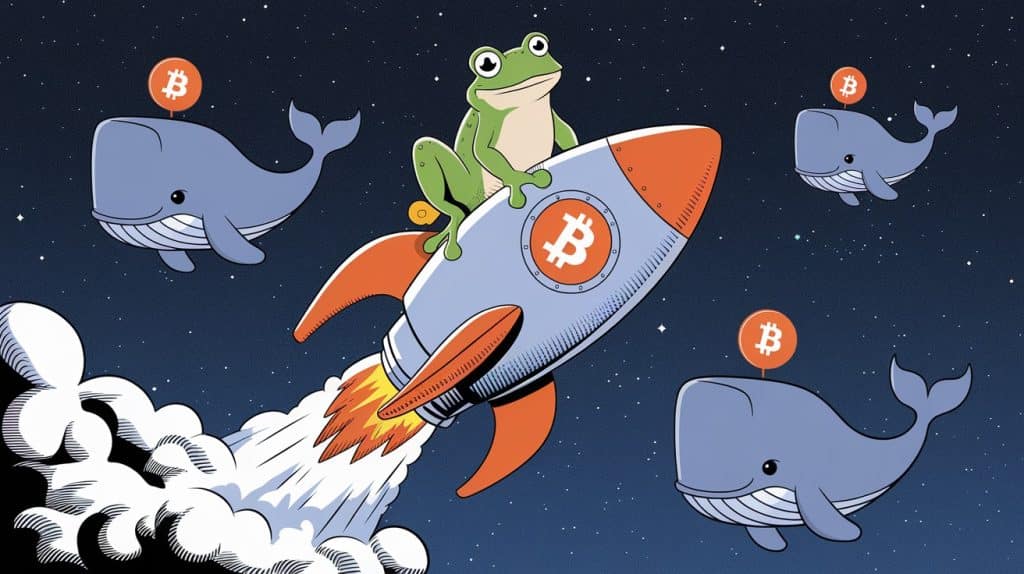 InfoCryptofr Pepe PEPE atteint un nouveau sommet les baleines crypto semballent