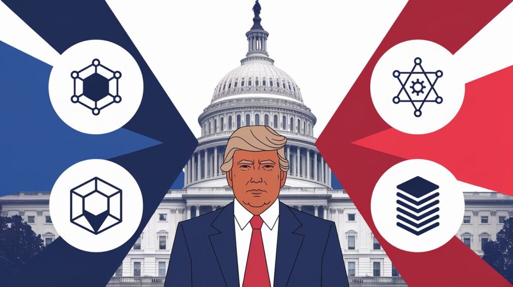 InfoCryptofr 3 Cryptomonnaies à Surveiller Avant lInvestiture de Trump