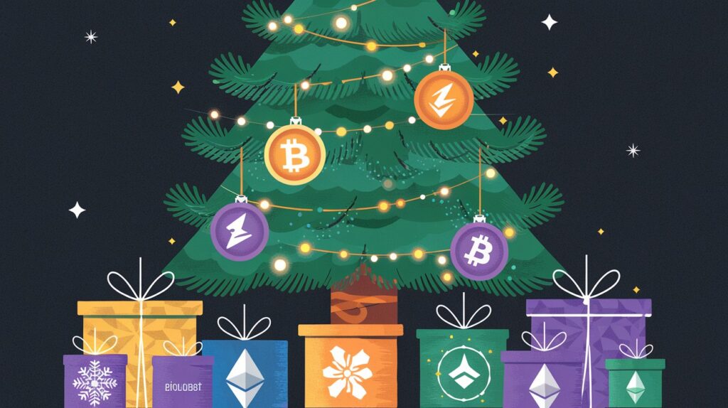 InfoCryptofr 5 Cryptomonnaies Prometteuses pour un Noël Flamboyant