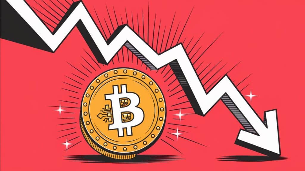 InfoCryptofr Bitcoin Chute de 13 Panique sur le Marché des Cryptos