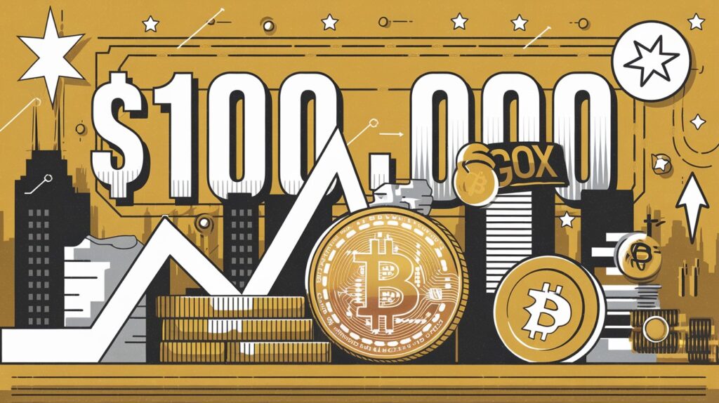 InfoCryptofr Bitcoin dépasse les 100 000 $ Nouveau record historique pour le BTC