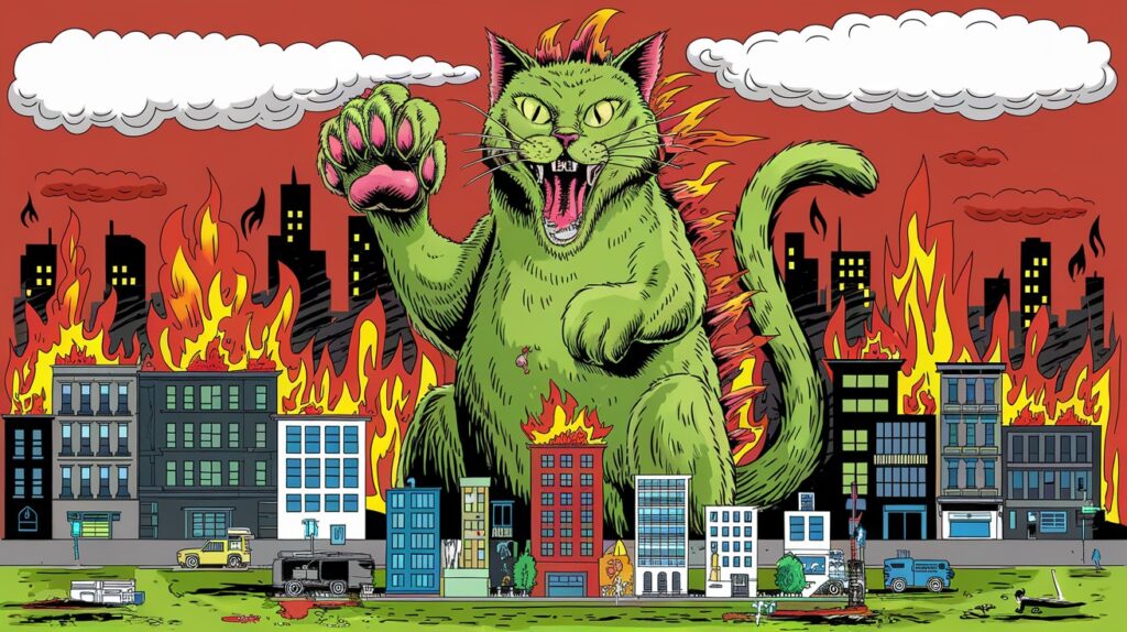 InfoCryptofr Catzilla Le Héros Mème Coin Promet 700 de ROI