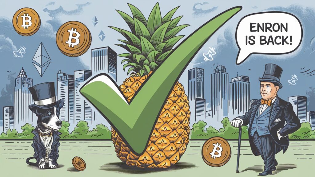 InfoCryptofr   Enron revient dentre les morts  scandales et trolls crypto 23 ans après