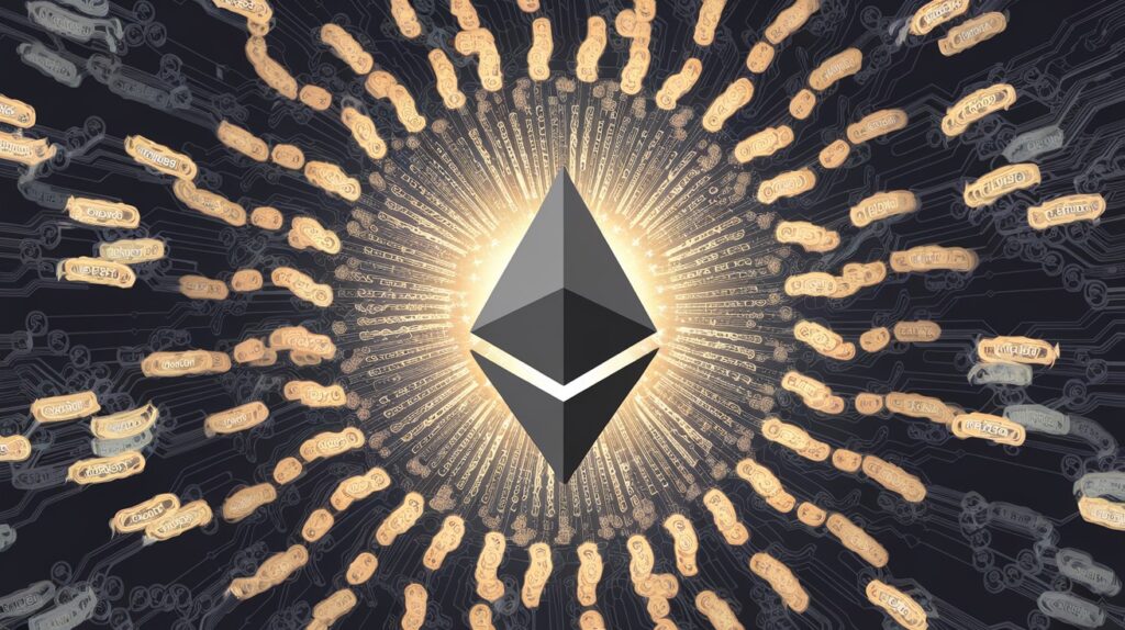 InfoCryptofr Ethereum ETH Un record annuel de volume on chain à 1837 milliards