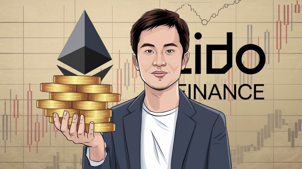 InfoCryptofr Justin Sun Retire 209 Millions dETH de Lido Finance et Réalise un Profit de 349 Millions