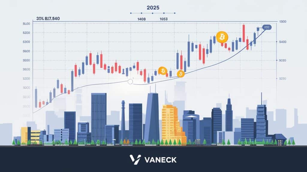 InfoCryptofr Le Bitcoin vers 180k$ VanEck prévoit une correction de 30