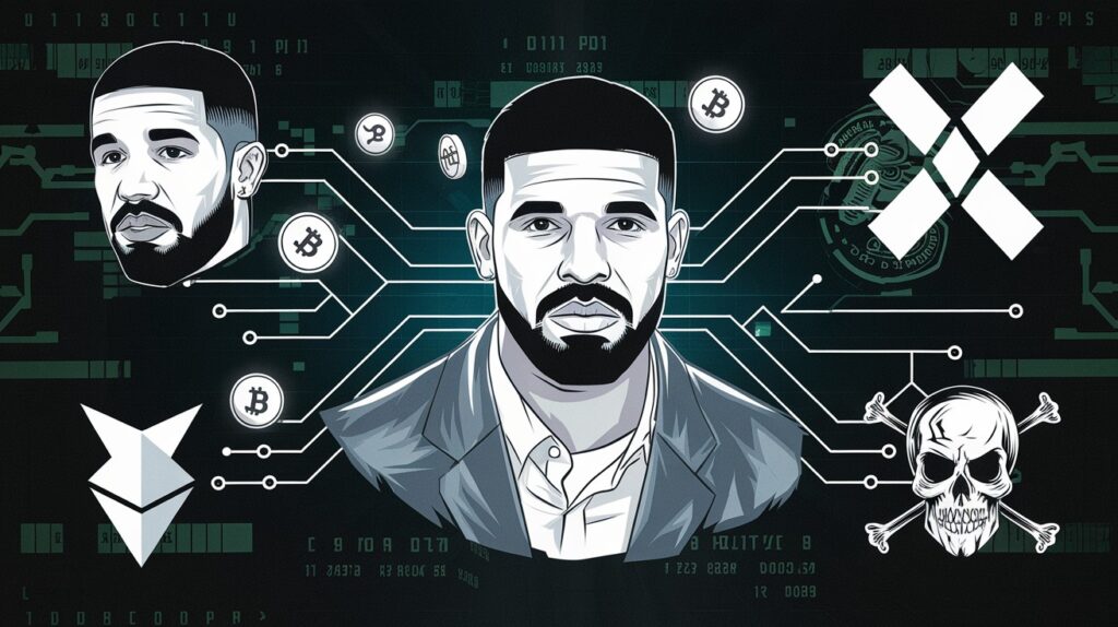 InfoCryptofr Le Compte X de Drake Hacké pour Promouvoir une Fausse Memepiece