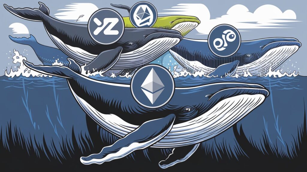 InfoCryptofr Les 4 Altcoins Qui Attirent les Crypto Baleines en 2024