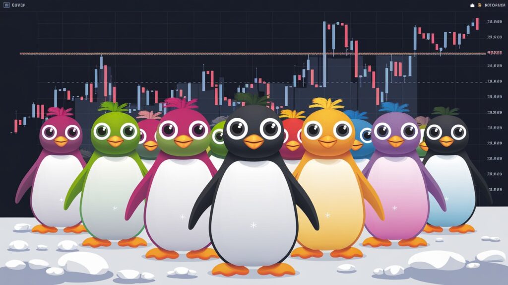 InfoCryptofr Les Pudgy Penguins détrônent les Bored Ape dans un marché des NFT en quête de rebond