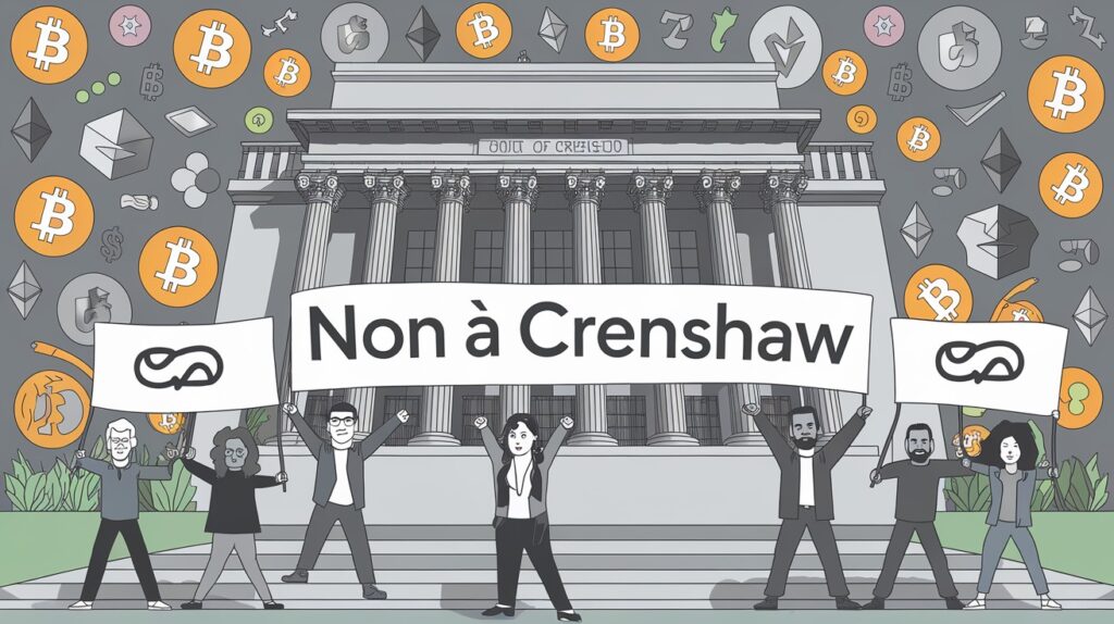 InfoCryptofr LOpposition des Défenseurs de la Blockchain à la Re confirmation de la Commissaire Crenshaw