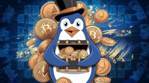 InfoCryptofr Pudgy Penguins flambe de 30 alors que Solana bat son record dactivité