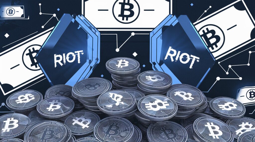 InfoCryptofr Riot Platforms Acquiert 68 Millions de Dollars en Bitcoin Suite à une Offre de Billets