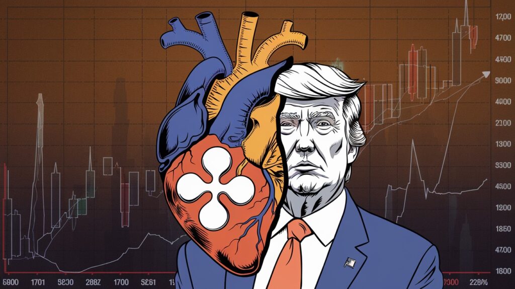 InfoCryptofr Ripple et Donald Trump Une Affection Réciproque entre le Président Élu et les Cryptos