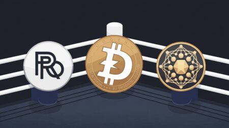 InfoCryptofr Rollblock Dogecoin Cardano Le duel des crypto monnaies pour 2025