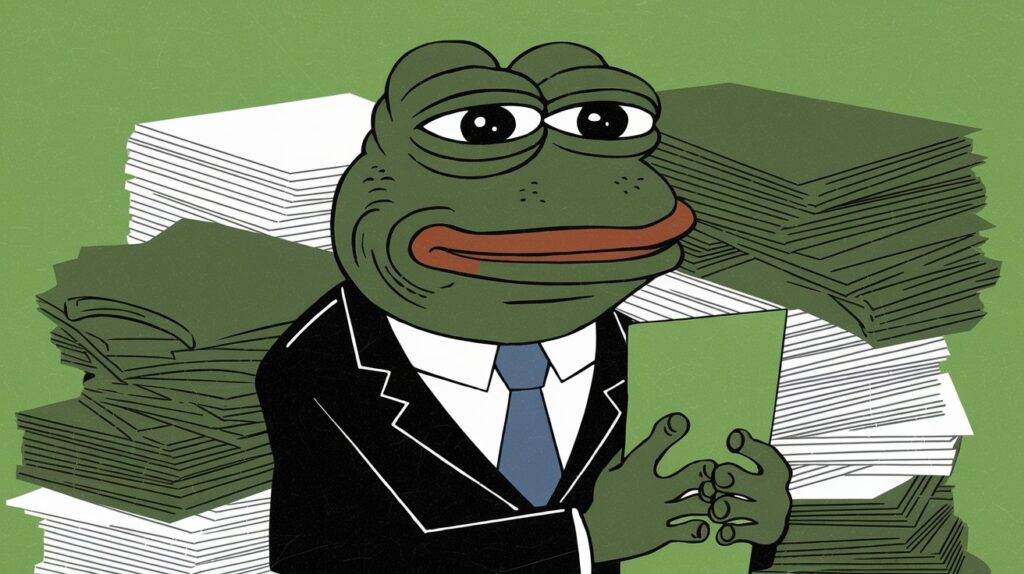 InfoCryptofr Wall Street Pepe La Nouvelle Star des Meme Coins