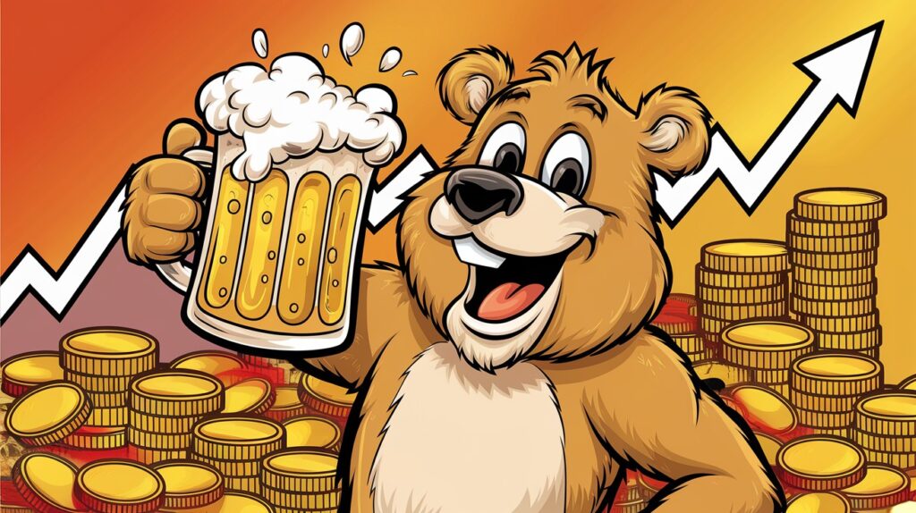 InfoCryptofr BeerBear La Pépite des Memecoins Prête à Éclipser Floki et Cardano