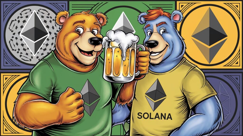 InfoCryptofr BeerBear le nouveau meme coin qui défie Ethereum et Solana